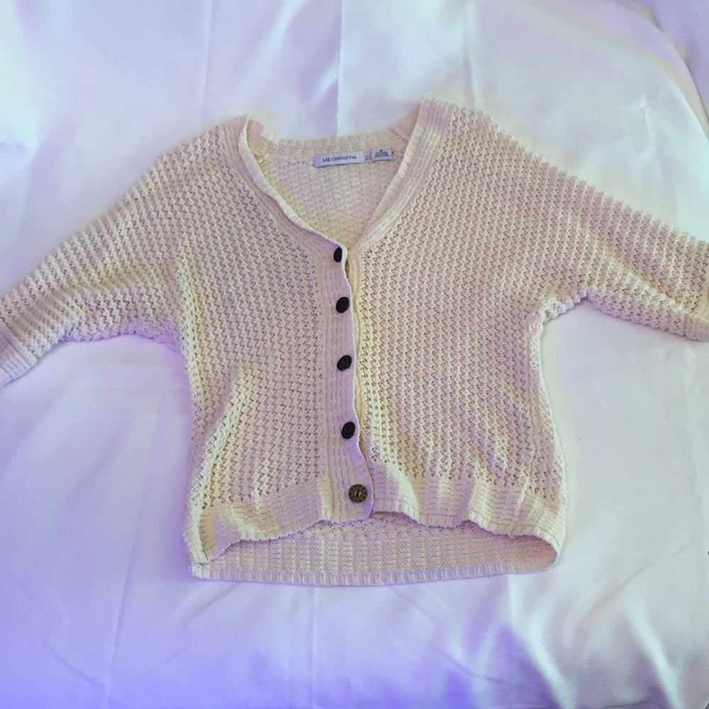 Liz Claiborne Sweater Cardigan Women’s M